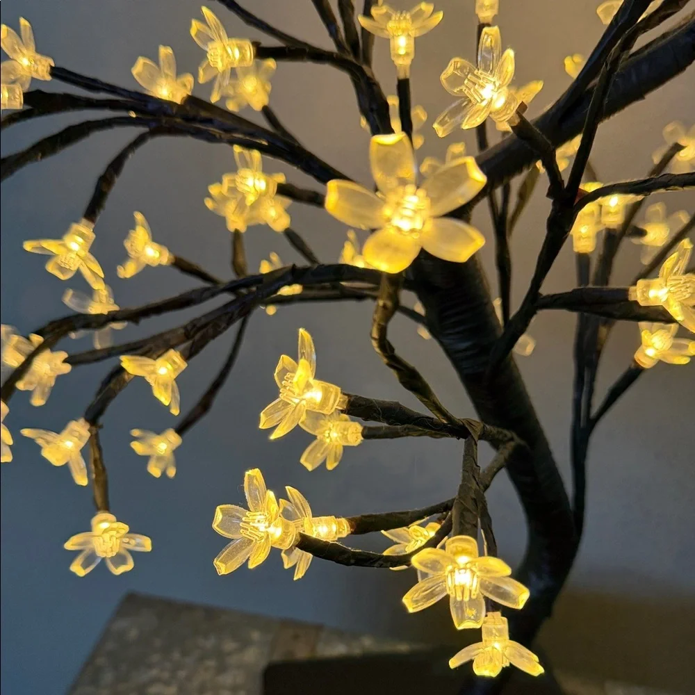 Cherry Blossom Lighted Tree Lamp
